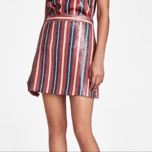 Zara Sequin Skirt